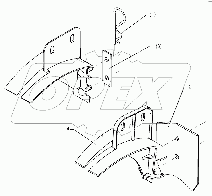 582 6011 Cover with scraper