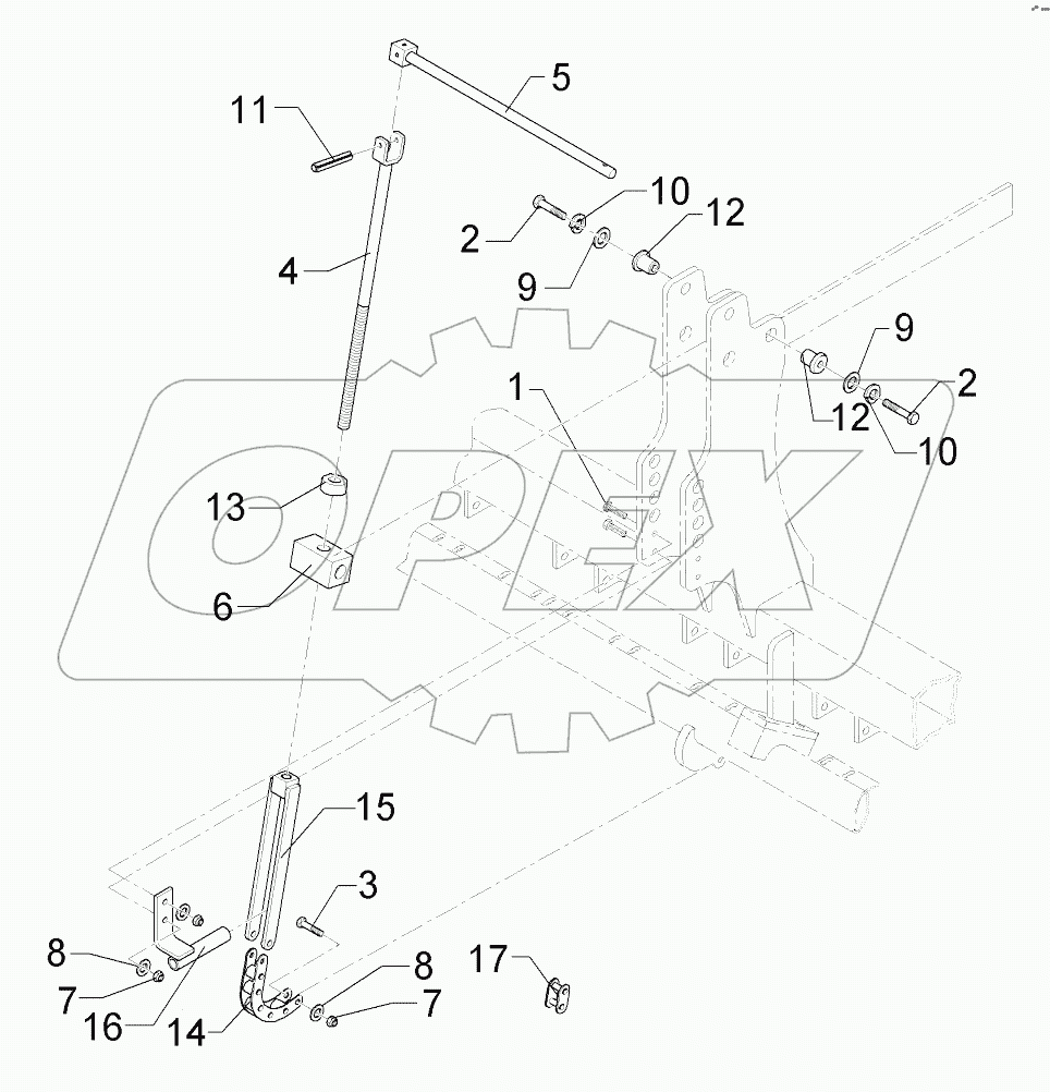681 1154 Pressure adjustment, mech.
