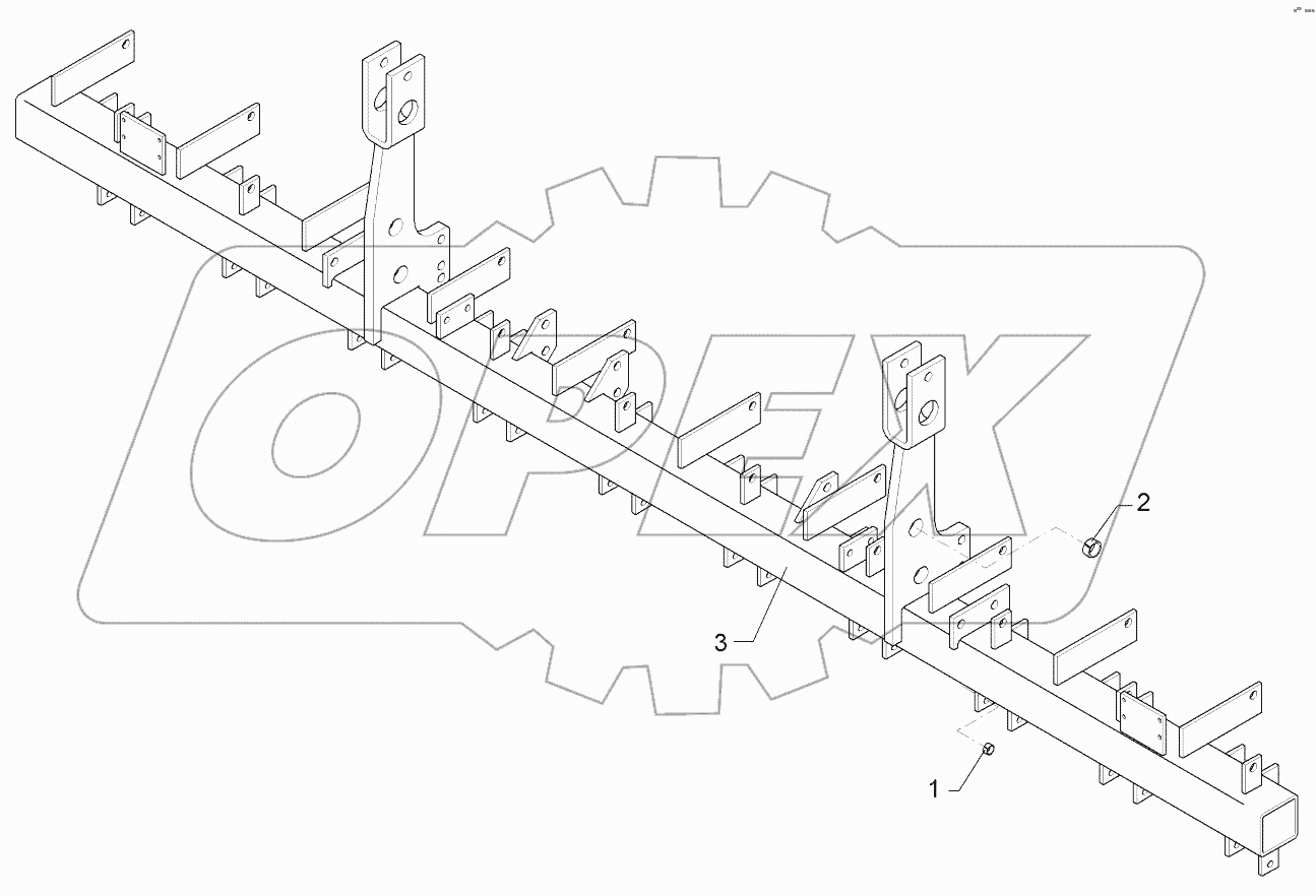 682 8113 Coulter frame
