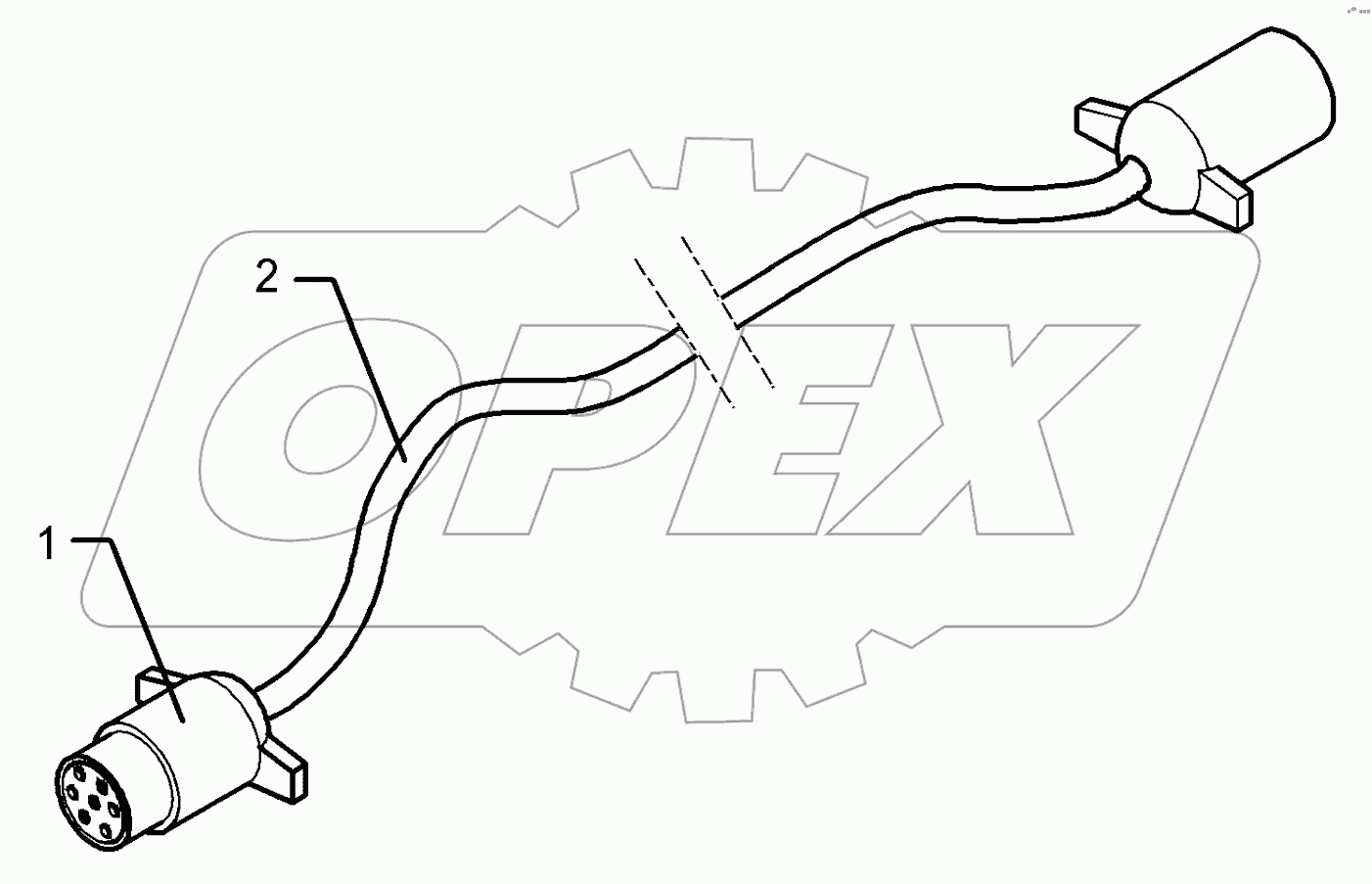 373 4150 Extension cable