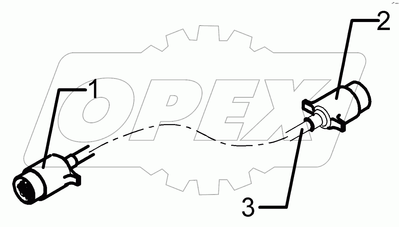 573 4484 Extension cable