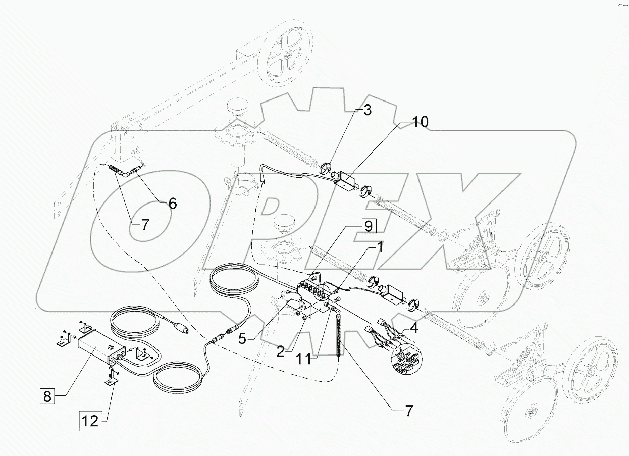 673 1021 Tramline control