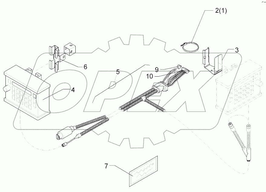 673 6300 Operation terminal