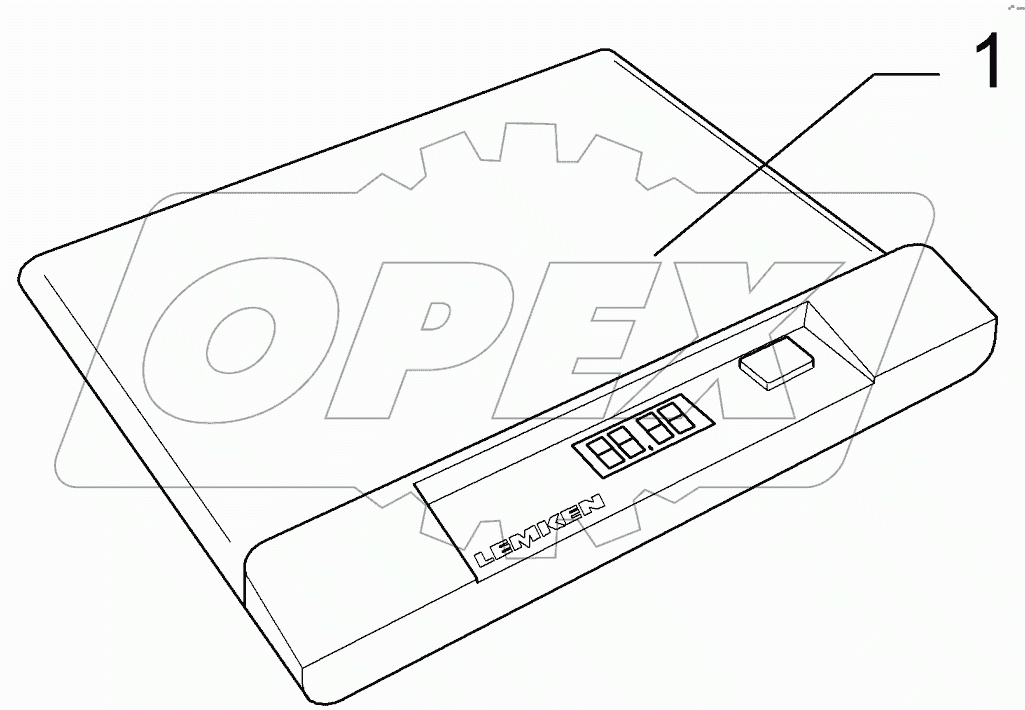 673 9501 Electronic scale