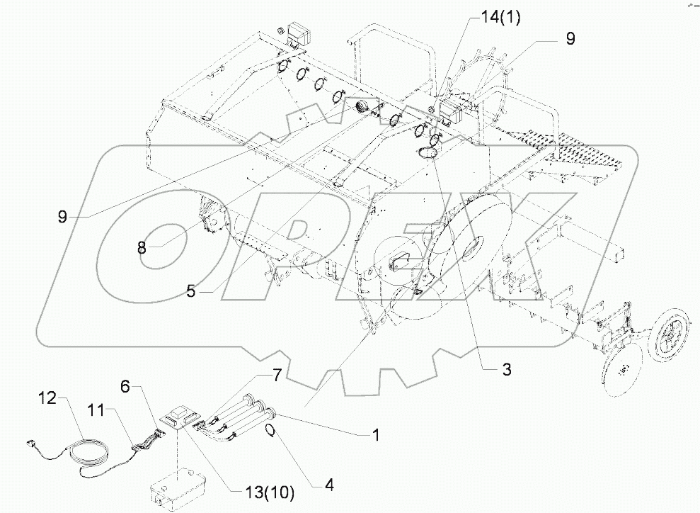 670 2095 Working spot light