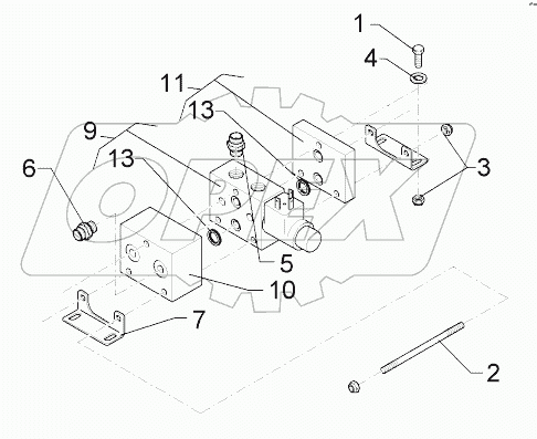 675 8024 Control valve