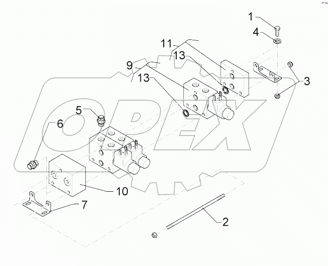 675 8025 Control valve