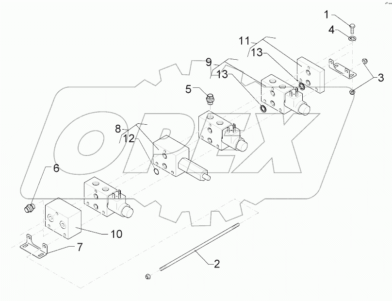 675 8028 Control valve