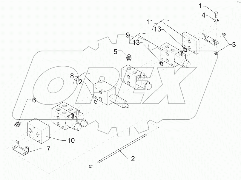 675 8029 Control valve