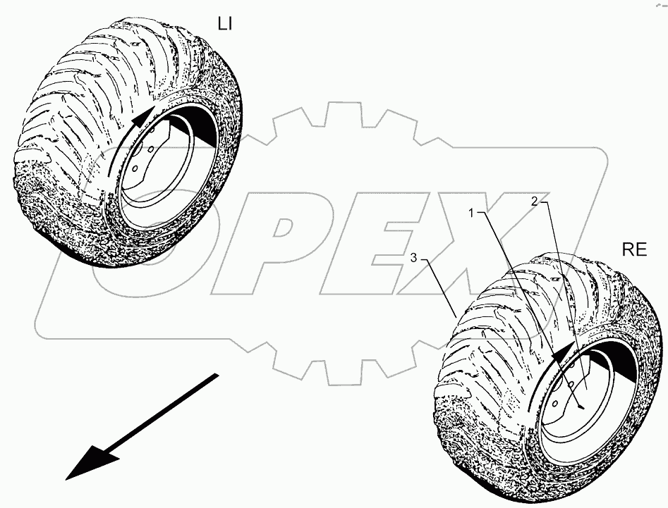550 8860 Wheel 6/161/205 D18