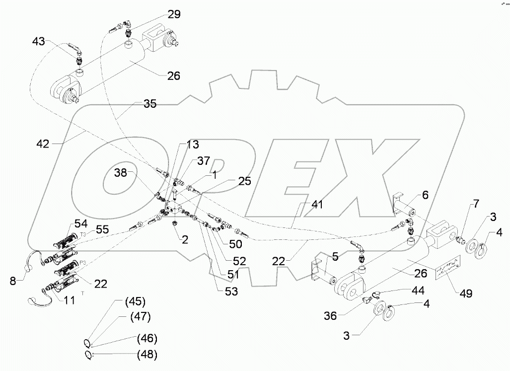 675 8247 HY-assembly coulter pressure
