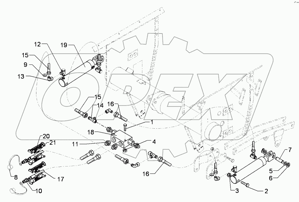 675 8252 HY-assembly coulter pressure