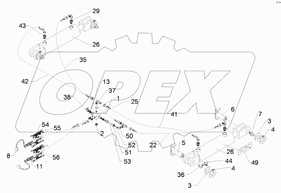 675 8261 HY-assembly coulter pressure