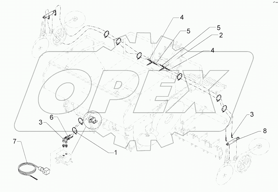 675 8423 Hydraulic assembly