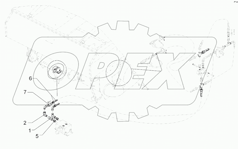 675 8442 Supply hoses