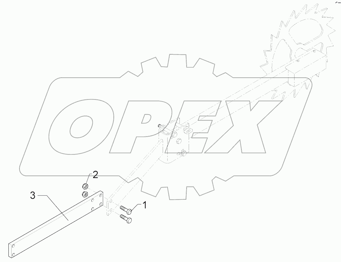 582 2546 Extension pulse pick-up wheel