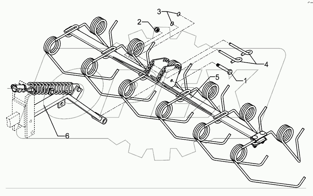 Levelling harrow S-1,50