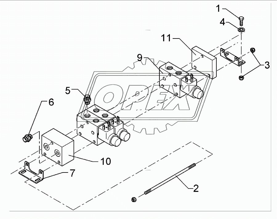 Control valve Solitair 3V-0M-0T