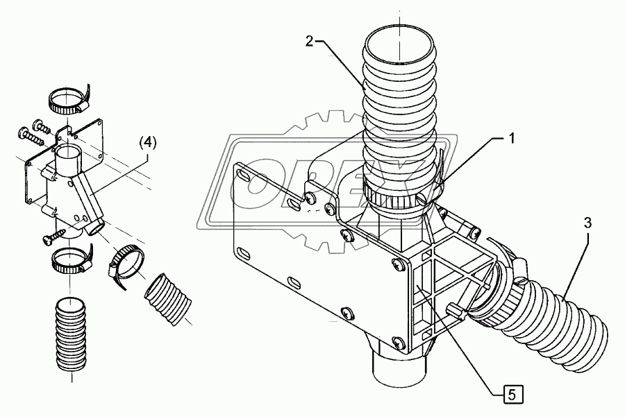 Tramline mechanism	1-F