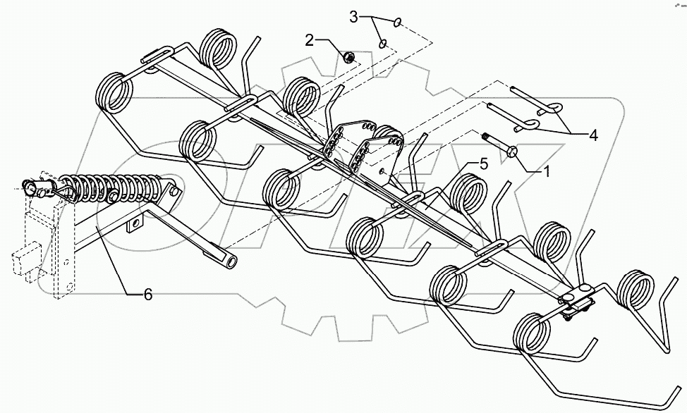 Levelling harrow S-1,50