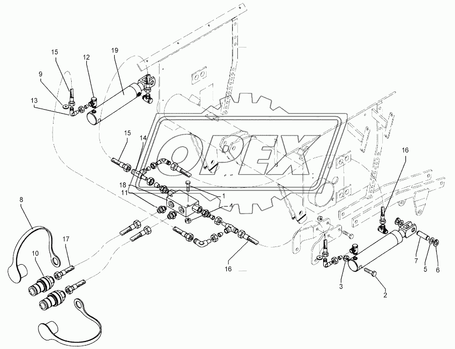 HY-assembly coulter pressure DZ60-245 Solitair