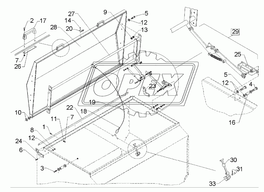 Cover 1100l-1850l