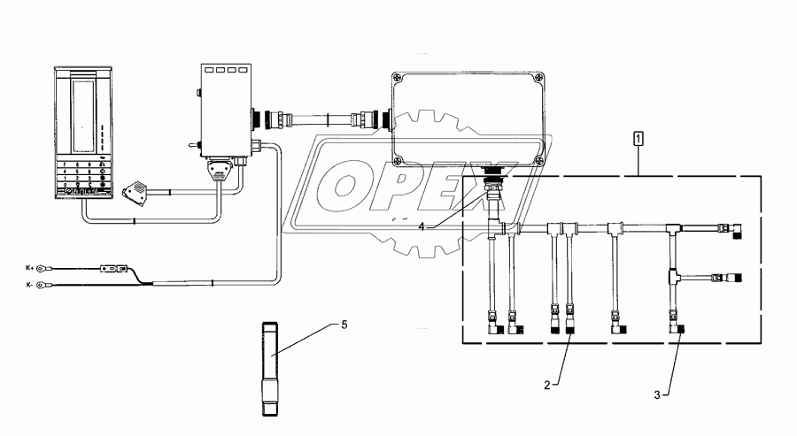 Cable form Solitair