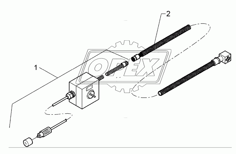 Electric assembly f.hy.harrow Solitair