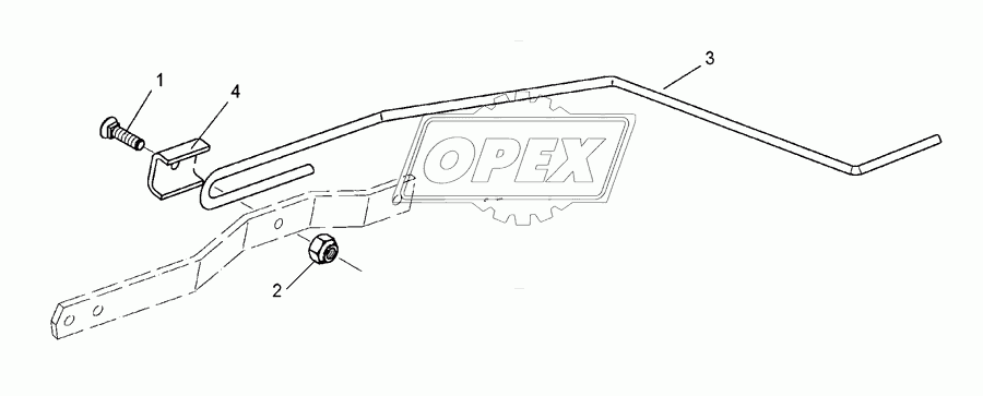 Single harrow D10x960