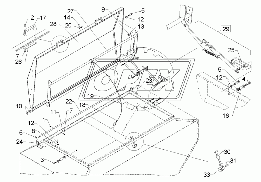 Cover 2300l