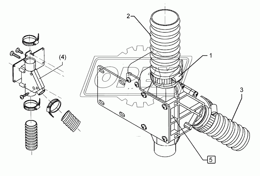 Tramline mechanism	1-F