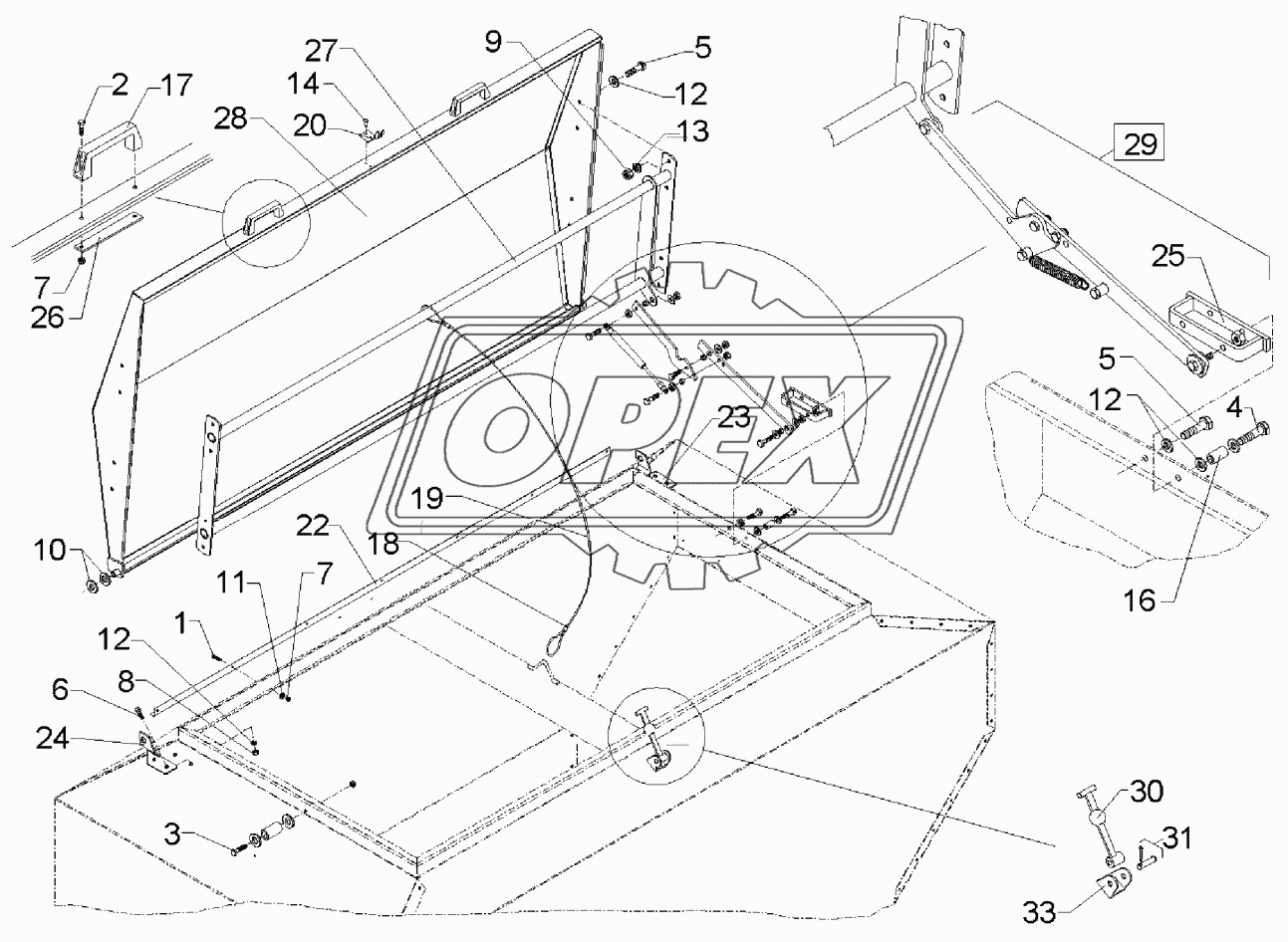 Cover 2300l