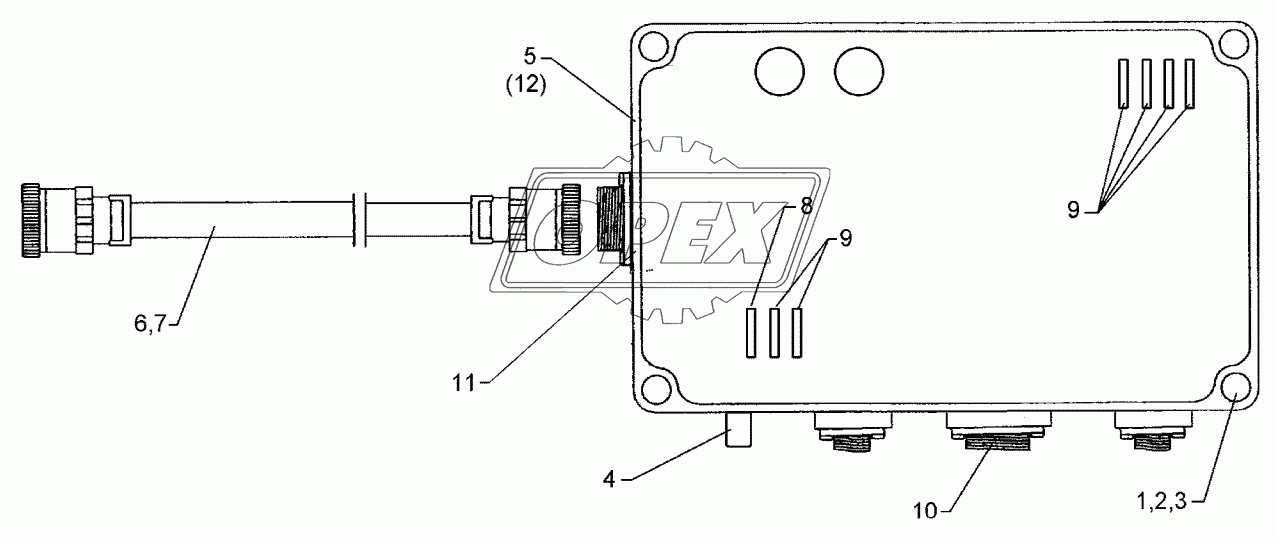Electronic box LH 5000