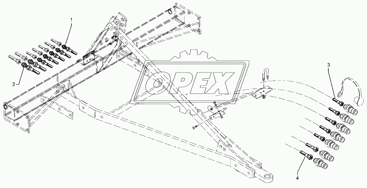 HY-pipe assembly pole