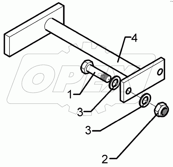 Support 26,9x277 1x90 D16,25