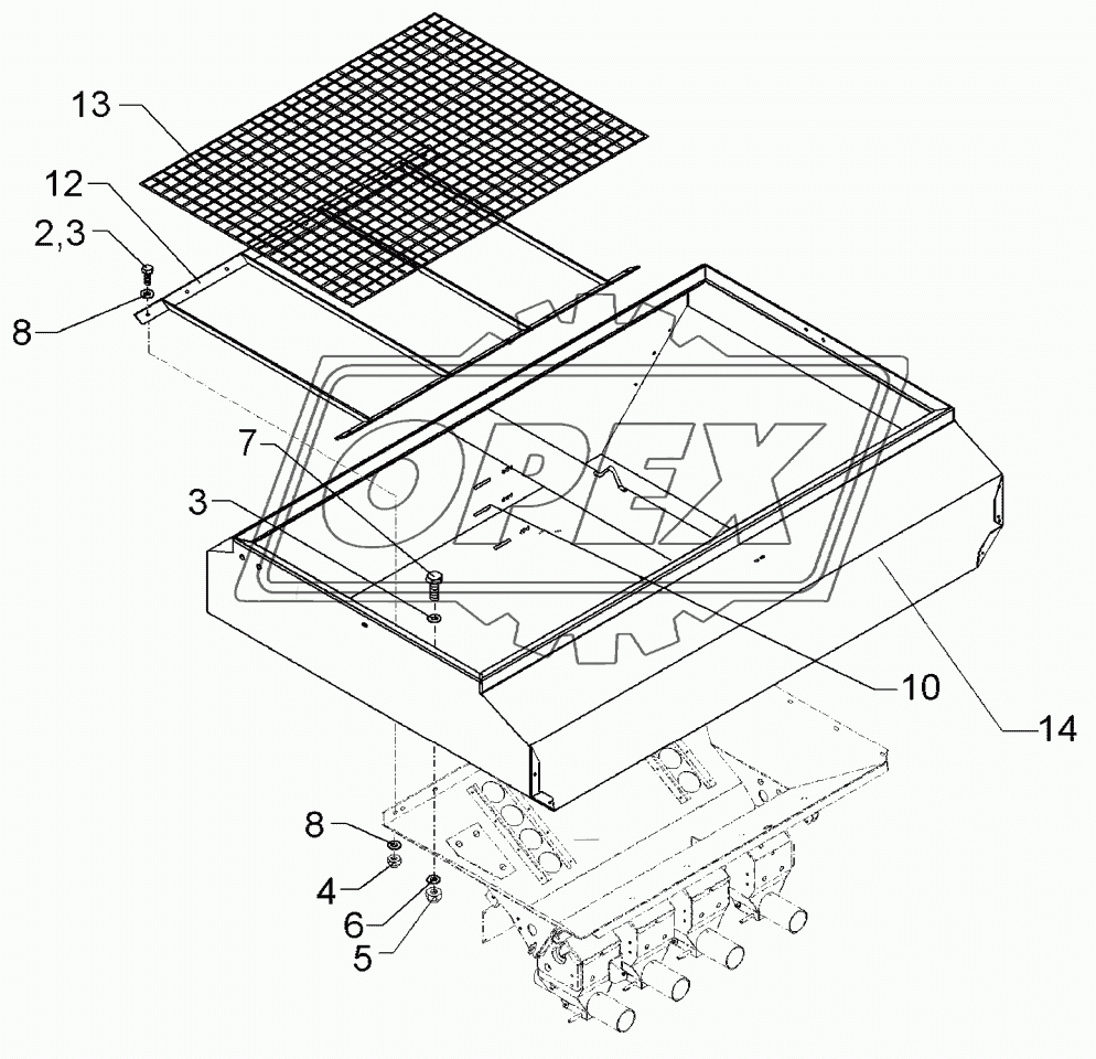 Hopper 1100l (170cm)
