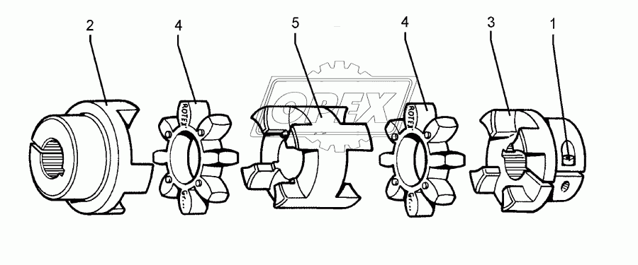 Coupling 1.3/8-6Z