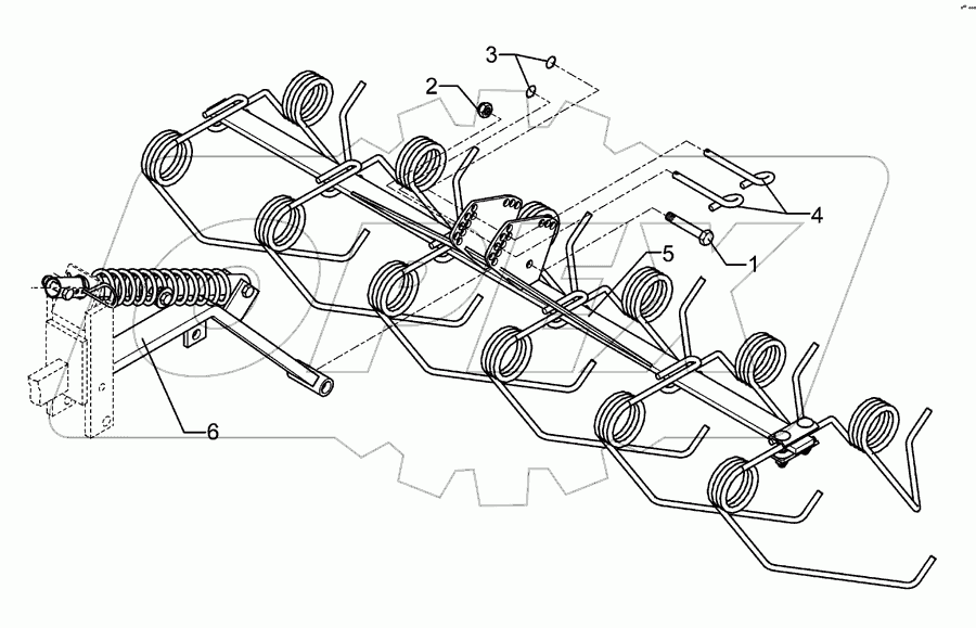 Levelling harrow S-1,50