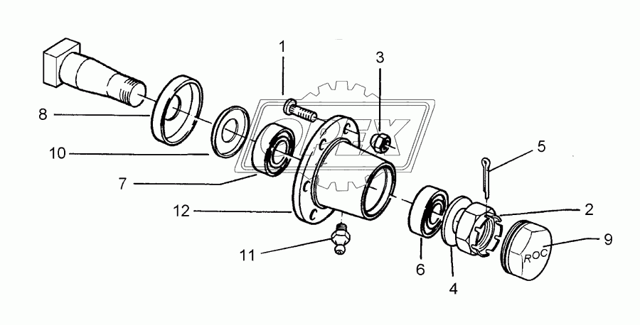 Bearing V60-6/160/205 D18