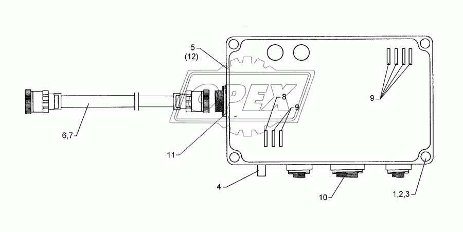 Electronic box LH 5000