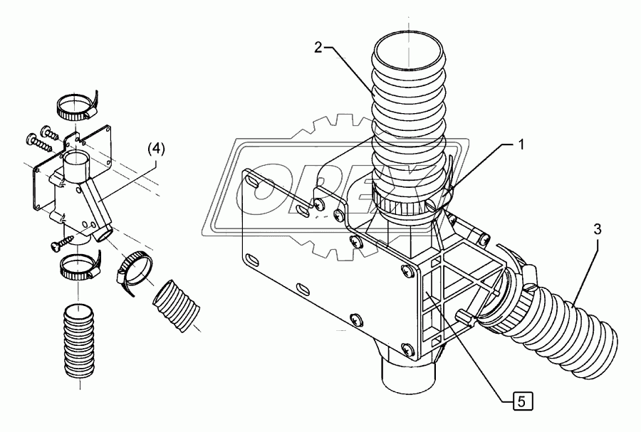 Tramline mechanism	1-F