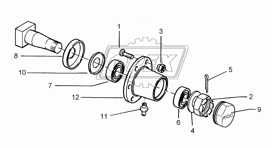 Bearing 8/220/275 M18 80x80