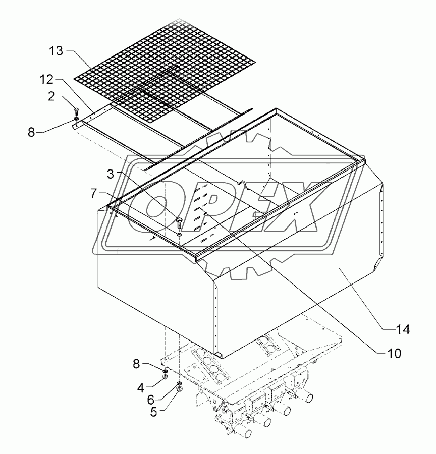 Hopper 1500l (170cm)