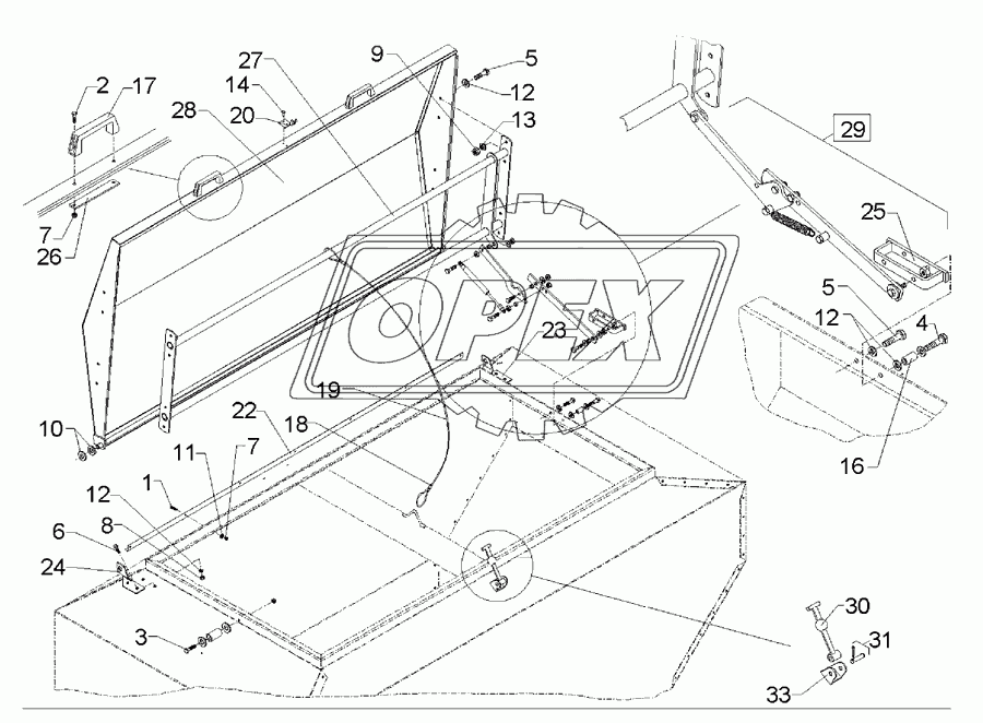 Cover 2300l