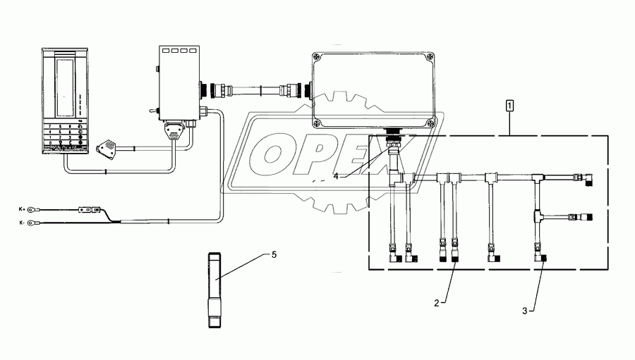 Cable form Solitair