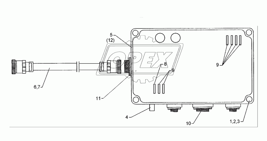 Electronic box LH 5000