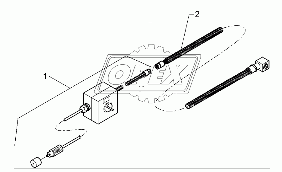 Electric assembly f.hy.harrow Solitair