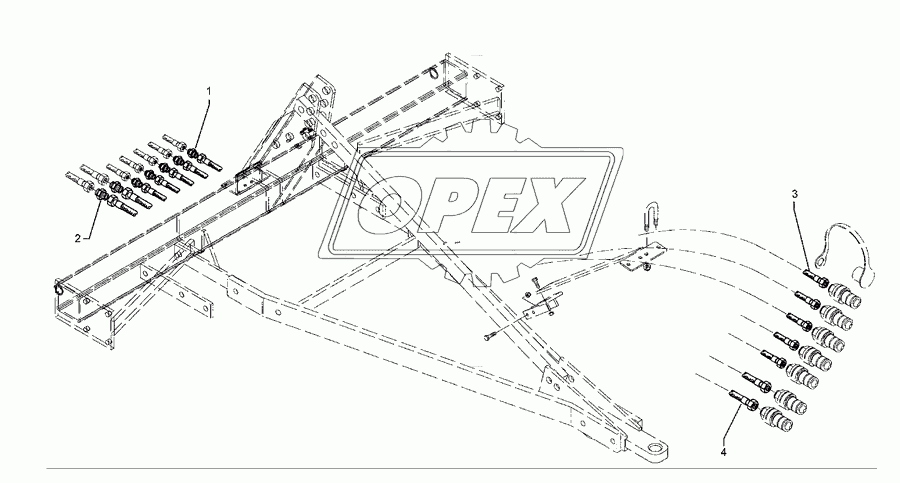 HY-pipe assembly pole