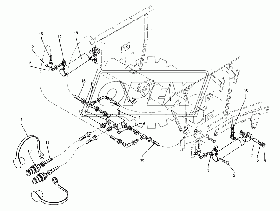 HY-assembly coulter pressure DZ60-245 Solitair