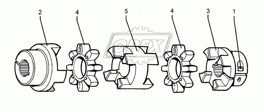 Coupling	8x32x38